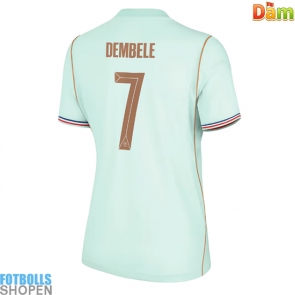 Billiga Frankrike Ousmane Dembele #7 Bortatröja Dam VM 2026 Kortärmad